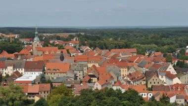 Panoramablick über Bad Belzig