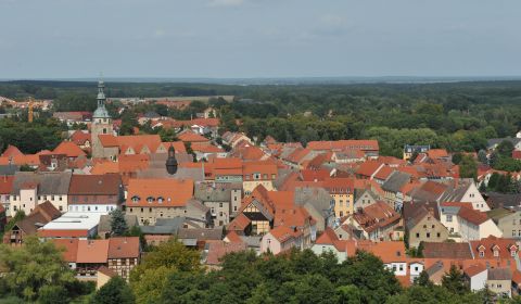 Panoramablick über Bad Belzig